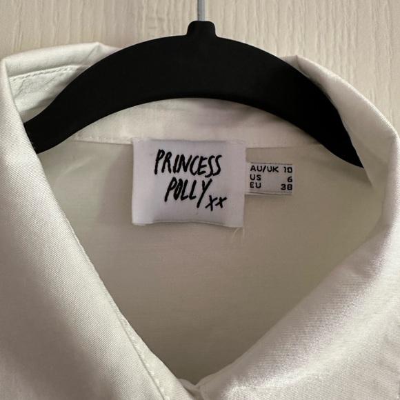 Cropped Princess Polly Button Up - Picture 3 of 3